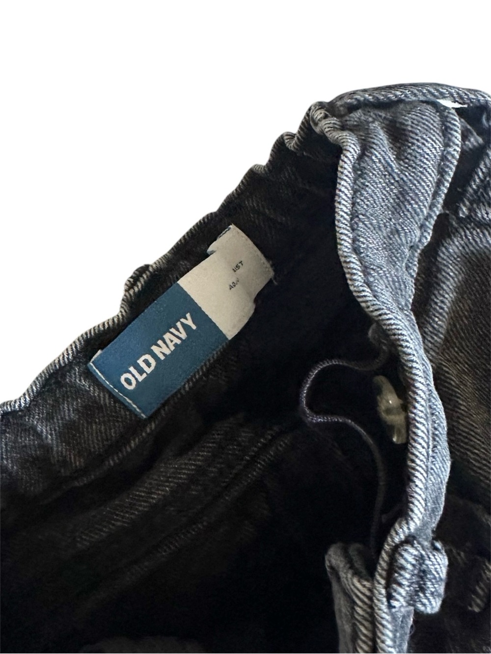 Old navy 4T girls black wash flare denim jeans - Picture 2 of 5